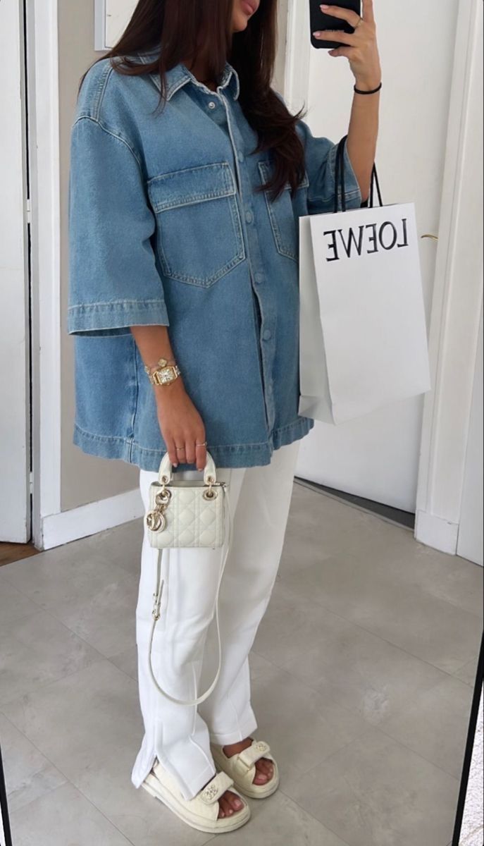 Looks com camisas jeans