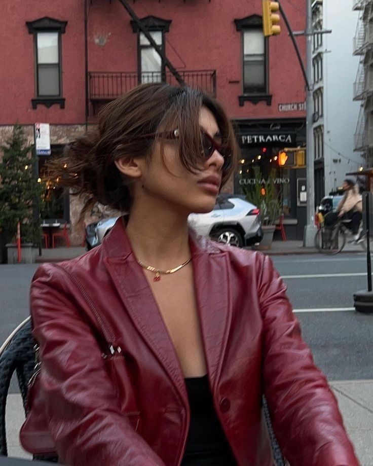 Red cherry fashion tips