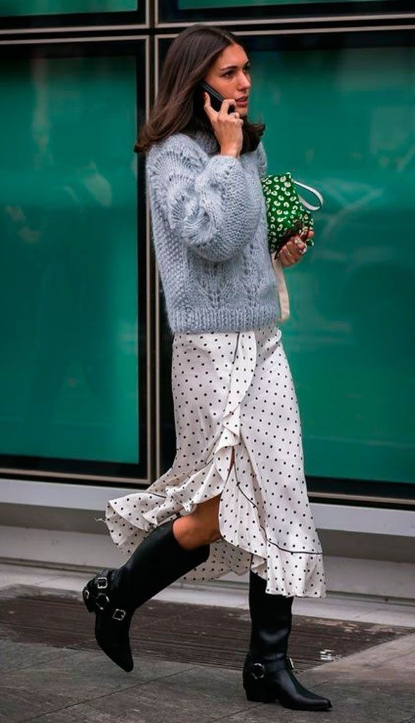 Looks com saias para dias chuvosos: como se vestir com estilo mesmo no frio e na chuva