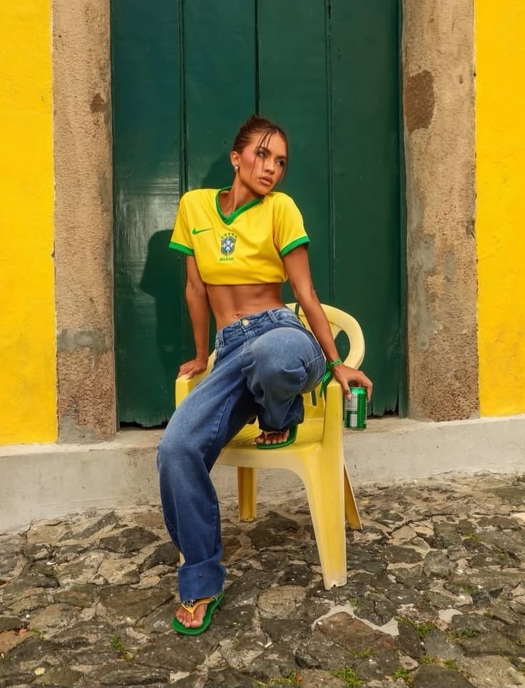 Looks verde e amarelo para torcer pela Copa do Mundo